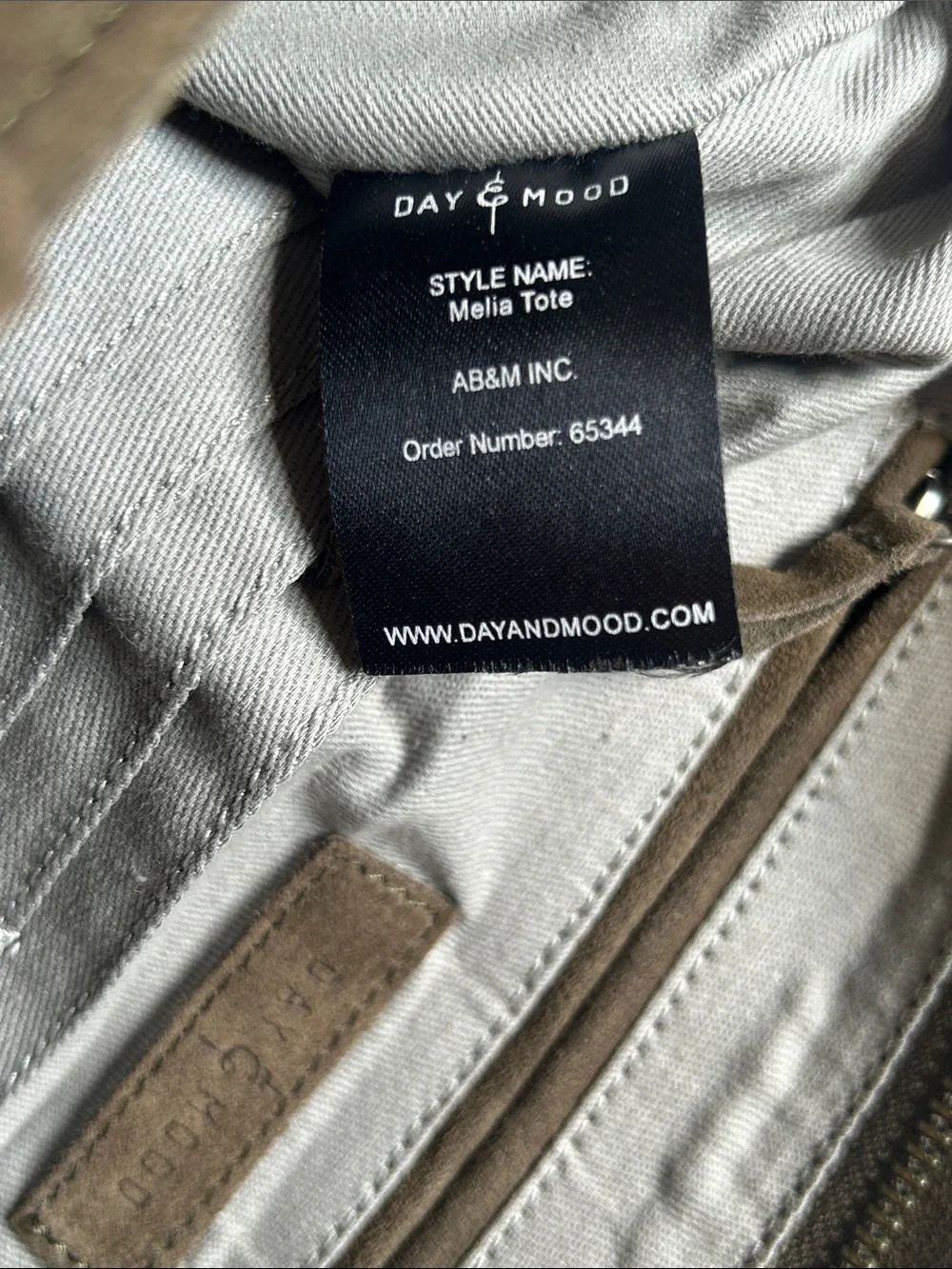 NWT Anthropologie Day & Mood Melia Tote in Hampsand